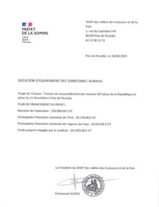 Lire la suite à propos de l’article Travaux centre bourg de Poix de Picardie